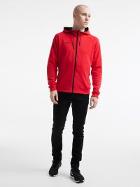 Kapuzenjacke Herren Rot